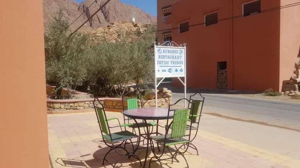 Auberge Restaurant Fatihi Freres Tinghir Exterior foto